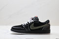 Nike Air Jordan 1 x Travis Scott  sneakers Lightweight and non-slip basketball shoes