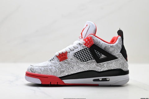 Nike Air Jordan 4 Retro basketball shoes Versatile casual sneakers