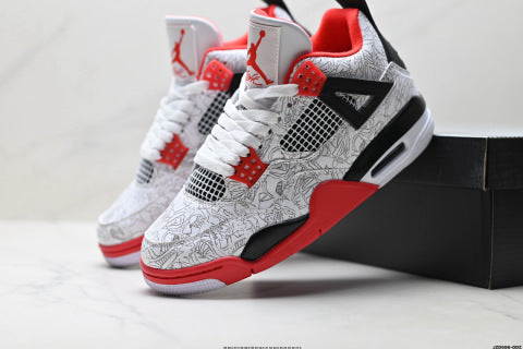 Nike Air Jordan 4 Retro basketball shoes Versatile casual sneakers