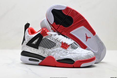 Nike Air Jordan 4 Retro basketball shoes Versatile casual sneakers