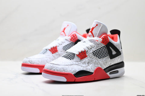 Nike Air Jordan 4 Retro basketball shoes Versatile casual sneakers