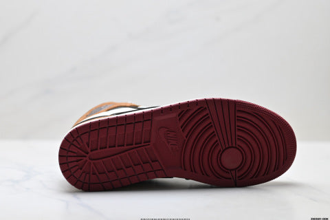 Nike Air Jordan 1 Retro High OG athletic shoes Anti-slip basketball shoes for men and women