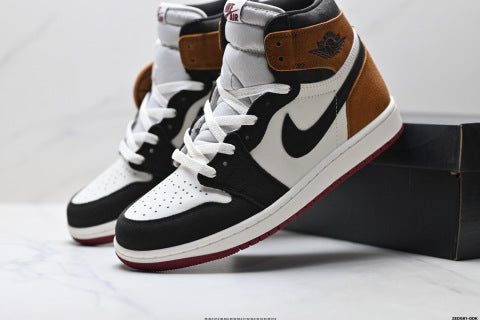 Nike Air Jordan 1 Retro High OG athletic shoes Anti-slip basketball shoes for men and women