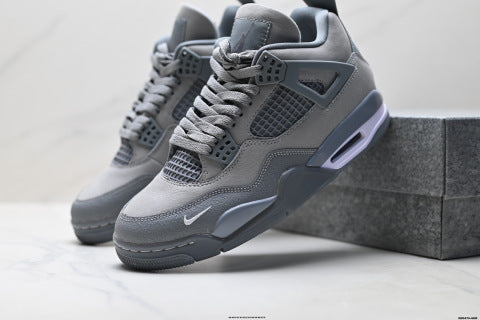 Nike Air Jordan 4 Retro basketball shoes Comfortable and casual cycling shoes