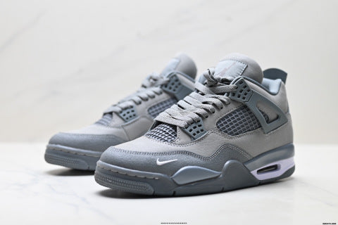 Nike Air Jordan 4 Retro basketball shoes Comfortable and casual cycling shoes