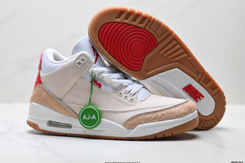 Nike Air Jordan 3 Retro basketball shoes Shock-absorbing casual sports shoes