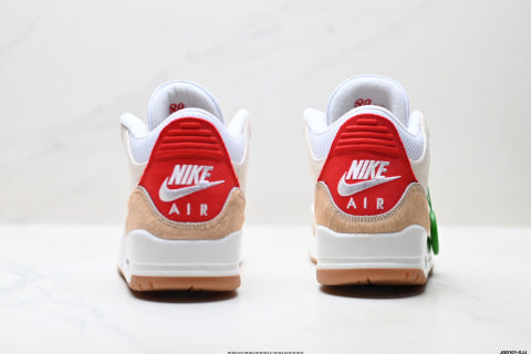 Nike Air Jordan 3 Retro basketball shoes Shock-absorbing casual sports shoes