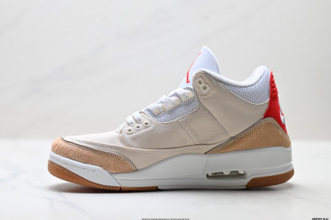 Nike Air Jordan 3 Retro basketball shoes Shock-absorbing casual sports shoes
