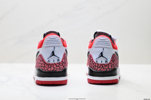 Nike Air Jordan Legacy AJ312 Low athletic shoes Anti-slip basketball shoes for men and women