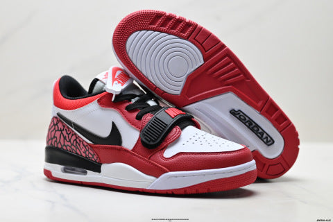 Nike Air Jordan Legacy AJ312 Low athletic shoes Anti-slip basketball shoes for men and women