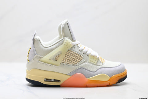 Nike Air Jordan 4 Retro sports shoes Anti-slip and wear-resistant basketball shoes