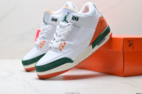 Nike Air Jordan 3 Retro sports shoes Air cushioning and anti-slip basketball shoes