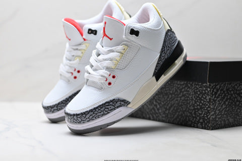Nike Air Jordan 3 Retro sneakers Anti-slip, wear-resistant, and shock-absorbing basketball shoes