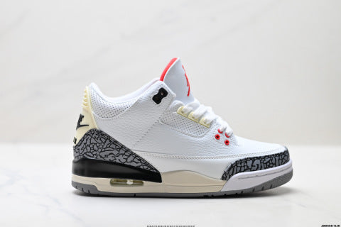 Nike Air Jordan 3 Retro sneakers Anti-slip, wear-resistant, and shock-absorbing basketball shoes