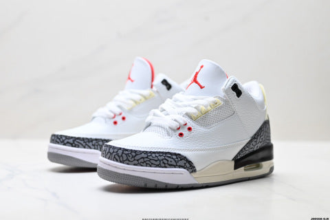 Nike Air Jordan 3 Retro sneakers Anti-slip, wear-resistant, and shock-absorbing basketball shoes