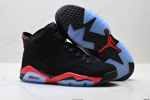 Nike Air Jordan 6 basketball shoes Versatile, non-slip athletic shoes