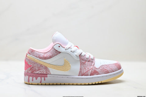 Nike Air Jordan 1 Low OG sports shoes Comfortable and casual cycling basketball shoes