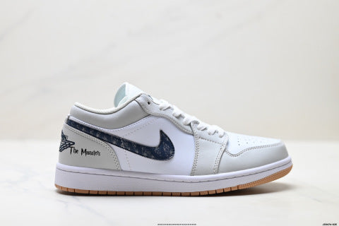 Nike Air Jordan 1 sneakers Basketball shoes for men and women, versatile