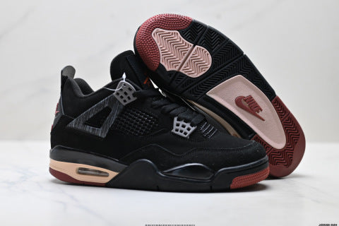 Nike Air Jordan 4 Retro sports shoes Breathable and non-slip basketball shoes