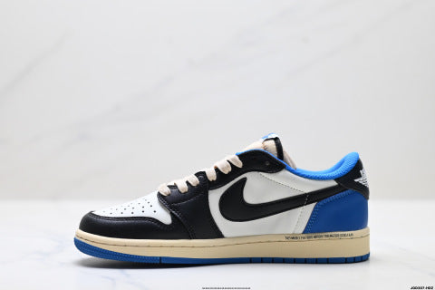 Nike Air Jordan 1 x Travis Scott  sneakers Anti-slip basketball shoes for men and women