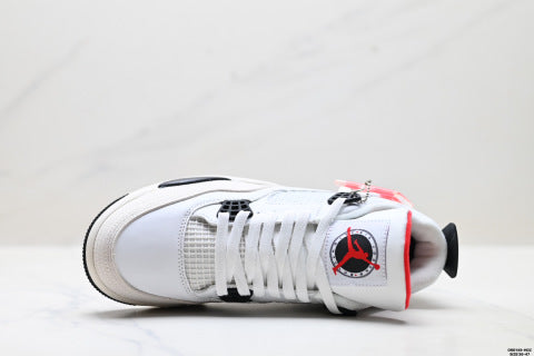 Nike Air Jordan 4 Retro Sneakers Anti-slip basketball shoes for men and women