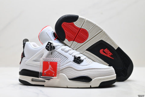 Nike Air Jordan 4 Retro Sneakers Anti-slip basketball shoes for men and women