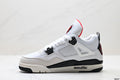 Nike Air Jordan 4 Retro Sneakers Anti-slip basketball shoes for men and women