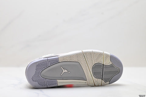 Nike Air Jordan 4 Retro athletic shoes Anti-slip basketball shoes for men and women