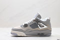 Nike Air Jordan 4 Retro athletic shoes Anti-slip basketball shoes for men and women