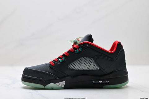 Nike Air Jordan 5 Retro Low basketball shoes Shock-absorbing and slip-resistant comfortable sports shoes