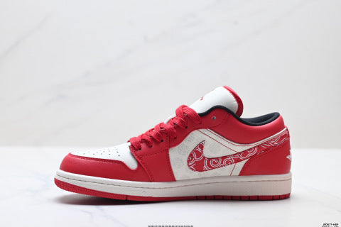 Nike Air Jordan 1 Low  sneakers Anti-slip and wear-resistant sports shoes