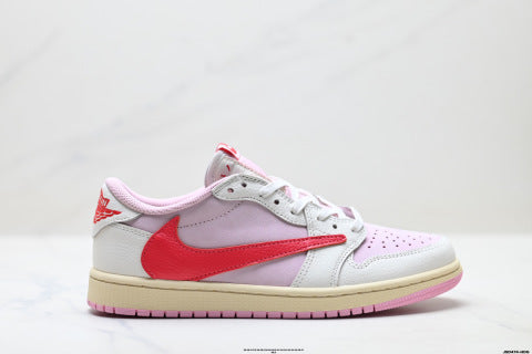 Nike Air Jordan 1 x Travis Scott AJ1 Skate shoes Non-slip basketball shoes (unisex)