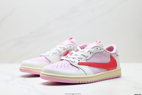 Nike Air Jordan 1 x Travis Scott AJ1 Skate shoes Non-slip basketball shoes (unisex)