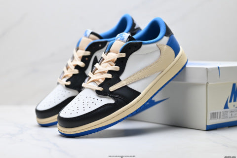 Nike Air Jordan 1 x Travis Scott AJ1 Collaboration sneakers Men's Basketball Shoes