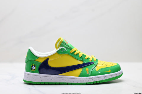 Nike Air Jordan 1 x Travis Scott basketball shoes Sneakers for comfort and casual wear