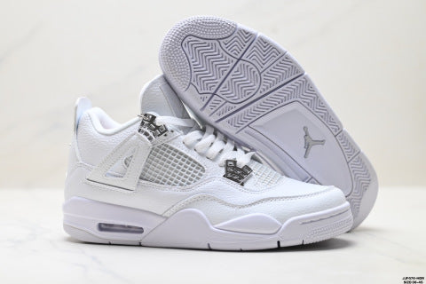 Nike Air Jordan 4 Retro basketball shoes Versatile casual sneakers