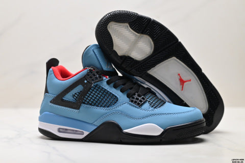 Nike Air Jordan 4 Retro Sneakers Breathable, Non-Slip Basketball Shoes (Unisex)