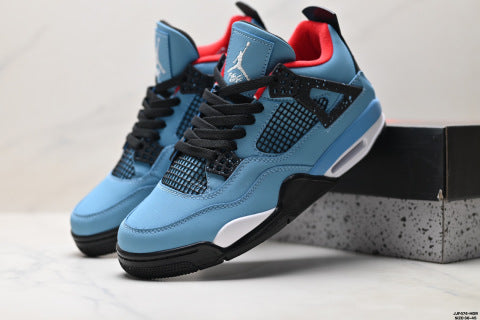 Nike Air Jordan 4 Retro Sneakers Breathable, Non-Slip Basketball Shoes (Unisex)