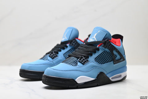 Nike Air Jordan 4 Retro Sneakers Breathable, Non-Slip Basketball Shoes (Unisex)