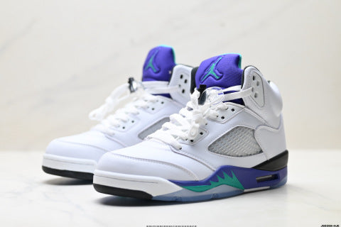 Nike Air Jordan 5 Retro High Basketball shoes Shock-absorbing, non-slip sports shoes