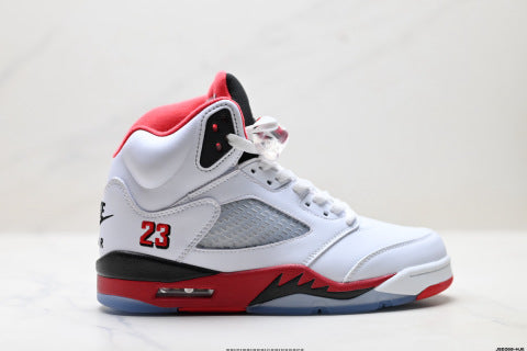 Nike Air Jordan 5 Retro High sports shoes Shock-absorbing and anti-slip Basketball shoes