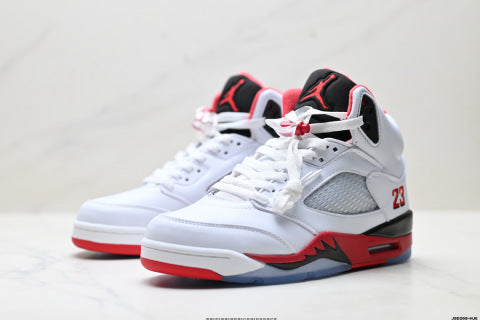 Nike Air Jordan 5 Retro High sports shoes Shock-absorbing and anti-slip Basketball shoes
