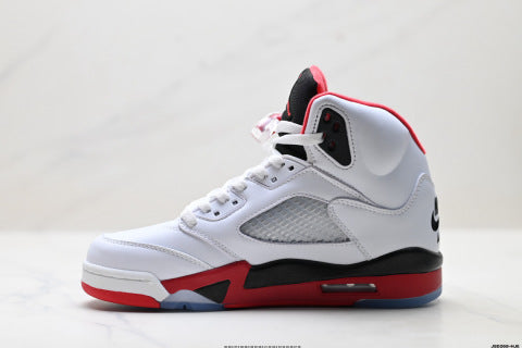 Nike Air Jordan 5 Retro High sports shoes Shock-absorbing and anti-slip Basketball shoes
