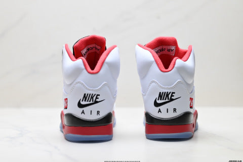 Nike Air Jordan 5 Retro High sports shoes Shock-absorbing and anti-slip Basketball shoes